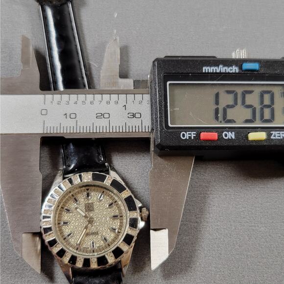 NY & Co Women’s Quartz Watch Stainless Steel Bezel Black Rhinestones Silver main image 11